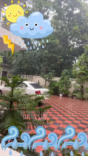 Preview for a Spotlight video that uses the Raining Lens