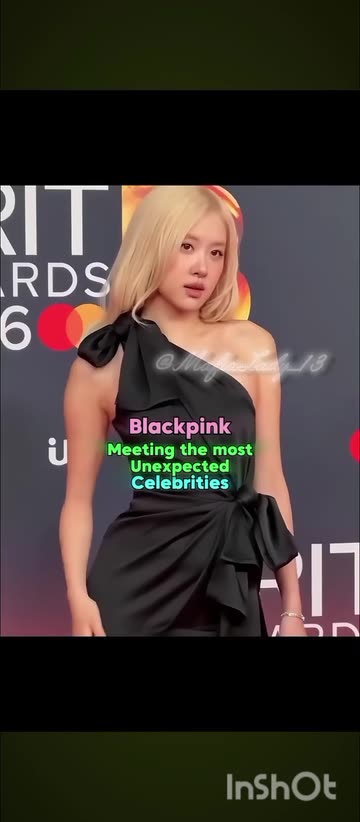 Black pink met with unexpected celebrities #blackpink#kpop#viral#pyf