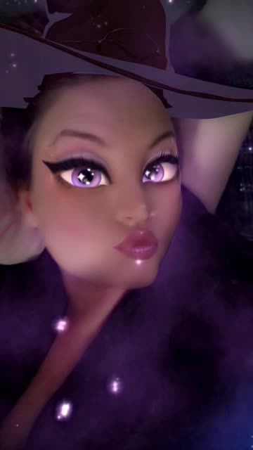 Preview for a Spotlight video that uses the Cartoon Witch Lens
