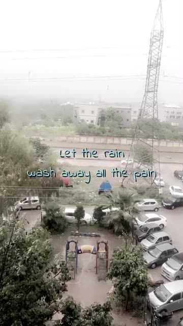 Preview for a Spotlight video that uses the Rainy quotes Lens