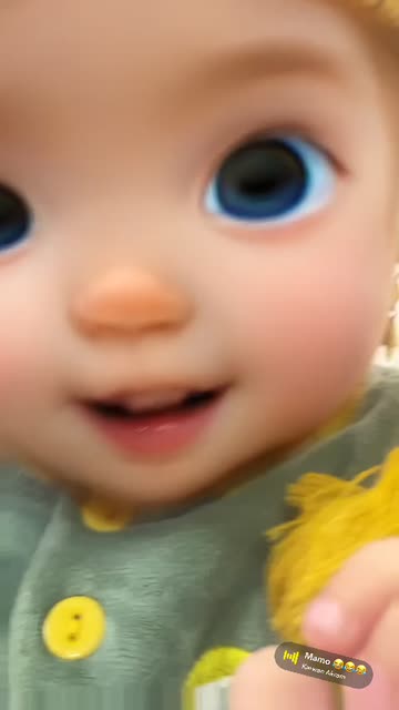 Preview for a Spotlight video that uses the Cartoon Kid 2 Lens
